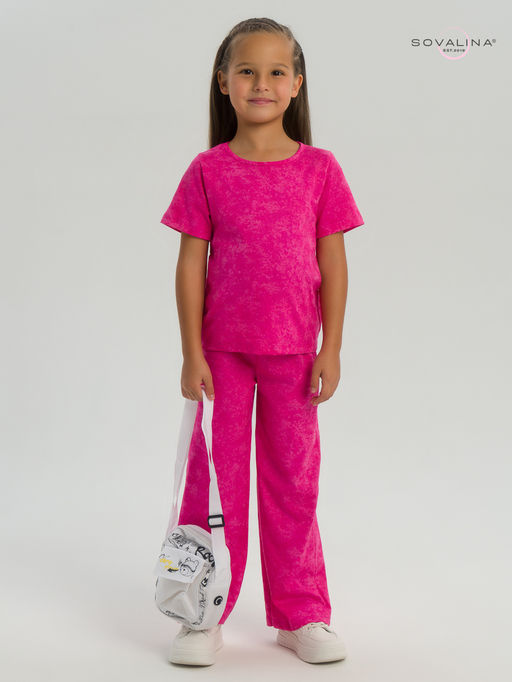 Костюм Лето варенка фуксия - Sovalina фото 2