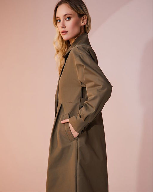 Плащ женский 

АРТ. 31811w черный/42