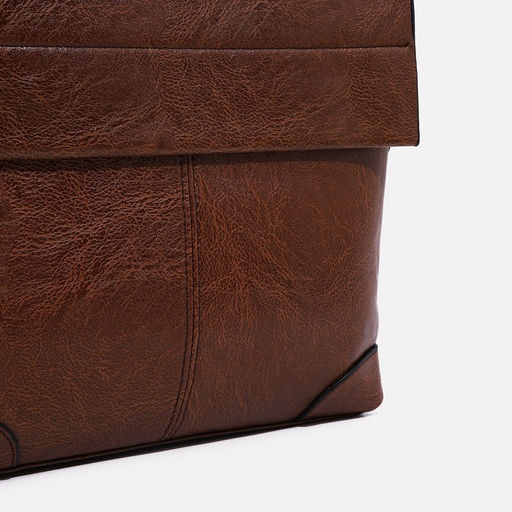 Сумка мужская, цвет коричневый - Simaland фото 3