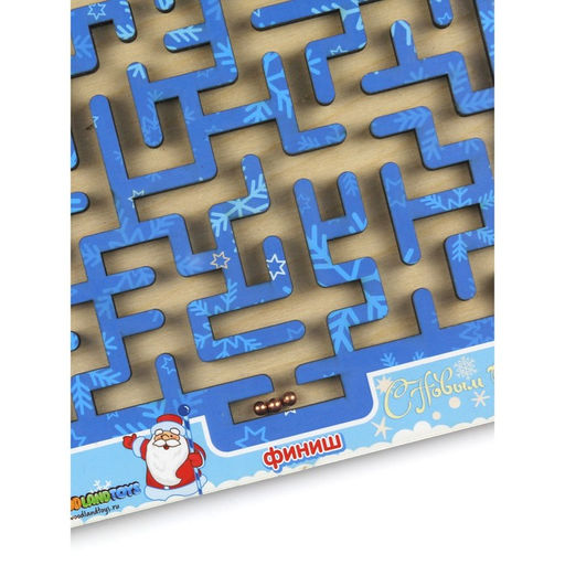 Лабиринт «С шариками. Зимний»