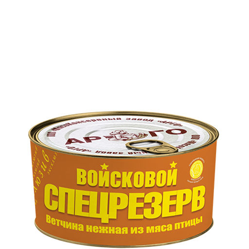 Ветчина из мяса птицы нежная Войсковой СПЕЦРЕЗЕРВ, 325г