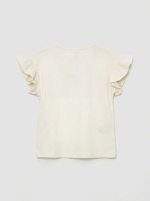 Bisiklet Yaka K?z ?ocuk Ti??rt