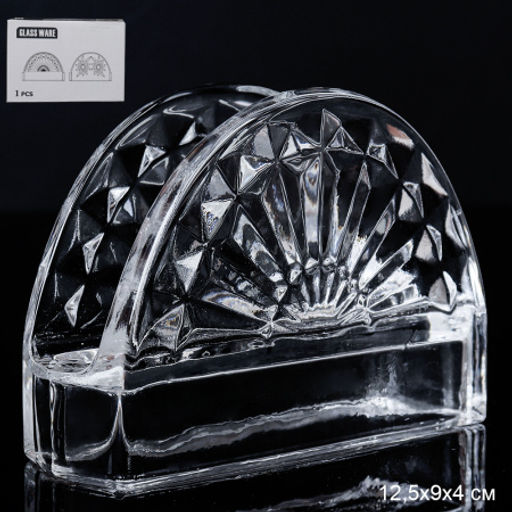 Салфетница 12,5x9x4 см / R-11189 /уп 48/ - ГалеонТрейд фото 2