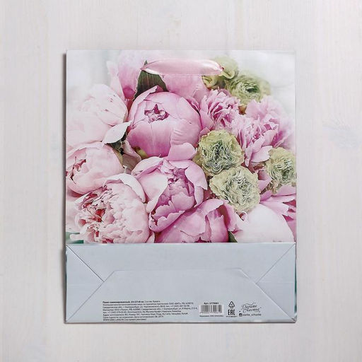 Цена за 2 шт. Пакет подарочный ламинированный, упаковка, Радости!, ML 23 х 27 х 11.5 см