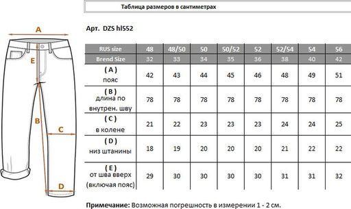 Джинсы DZS HL552, Темно-синий