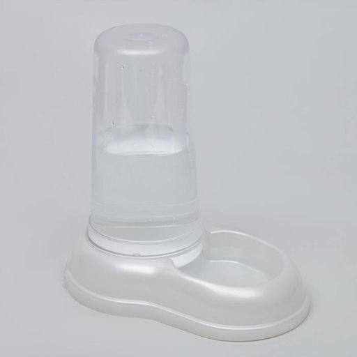 Автопоилка/автокормушка 0,6 л, белая перламутр - Пижон фото 9