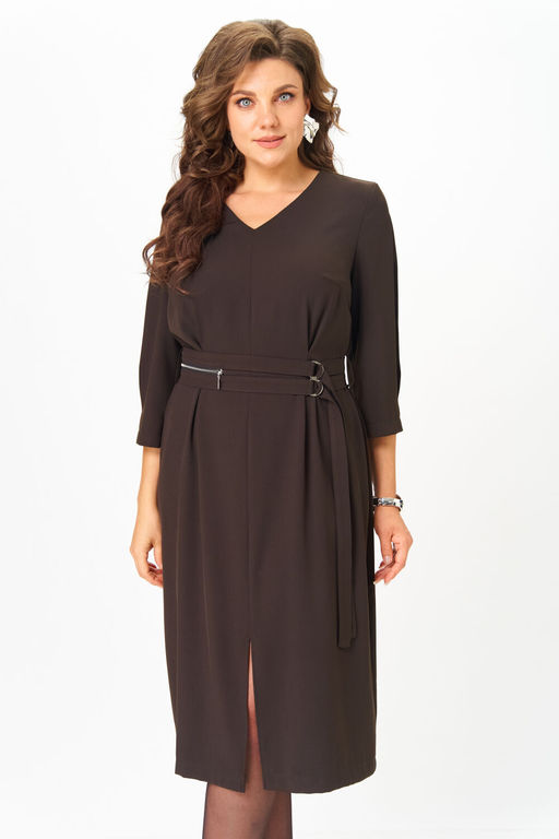 Платье Anastasia Mak 1294 коричневый