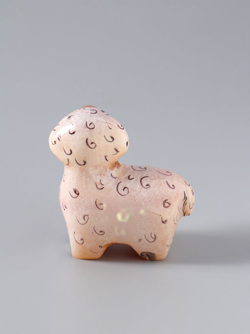 Фигурка «Овца», 4.5×4 см, селенит, МИКС