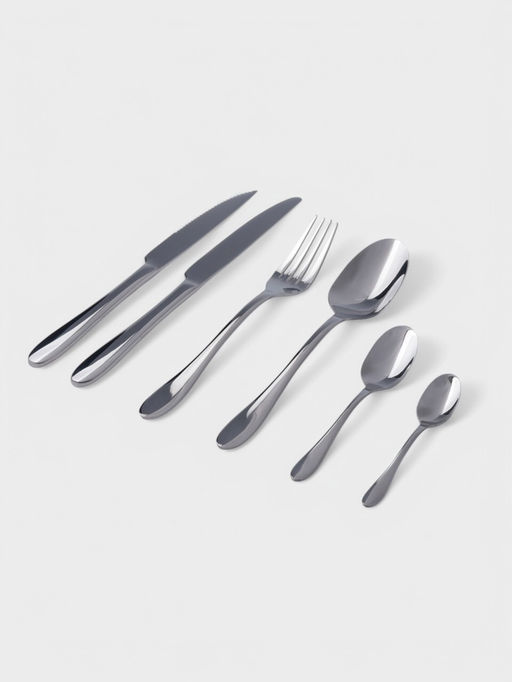 Цена за 6 шт. Нож для стейка Hanna Knövell Svartan, 23.2 см, толщина 3 мм, нержавеющая сталь, серебристый