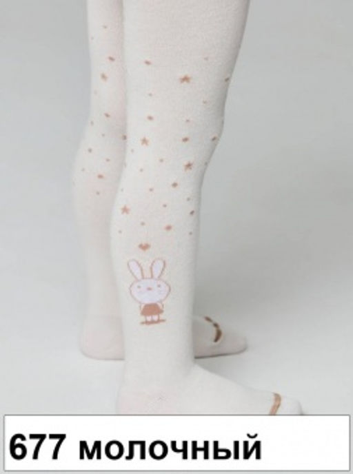Колготки дет. TIP-TOP 4С-03СП, р.104-110 (20)** - 677 молочный - Conte elegant фото 12