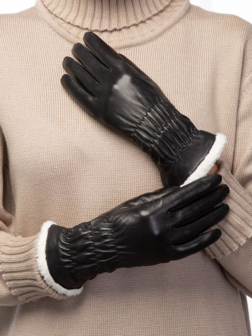Перчатки женские 100% ш HP355 black - Eleganzza фото 14