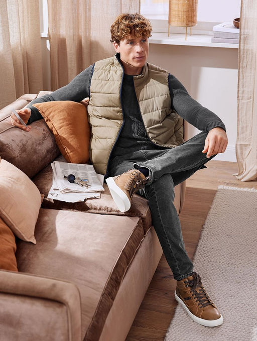 Мужской двухсторонний стеганый жилет LIVERGY  фото 8