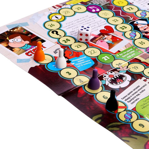 Цена за 2 шт. Настольная игра ходилка-бродилка для детей «Гравити Фолз. В поисках пухли», 2-4 игрока, 5+