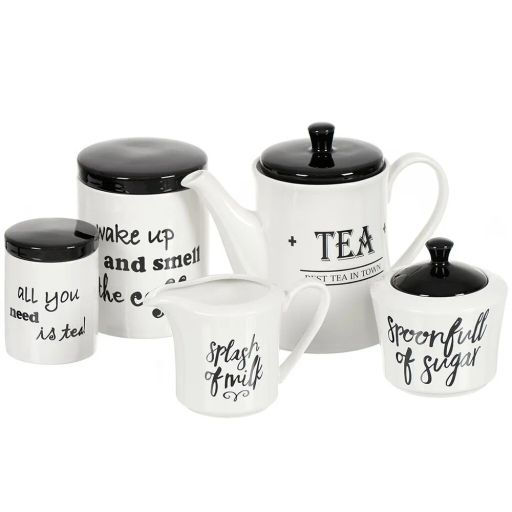 Банка для сыпучих продуктов, керамика, 0.65 л, с крышкой, , Пати тайм (350899) /DANIKS/  фото 4