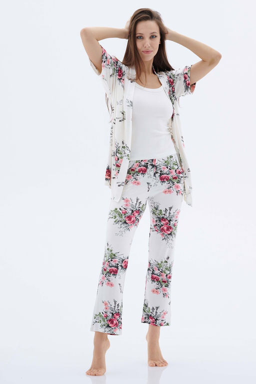 Пижама с халатом МИШЕЛЬ