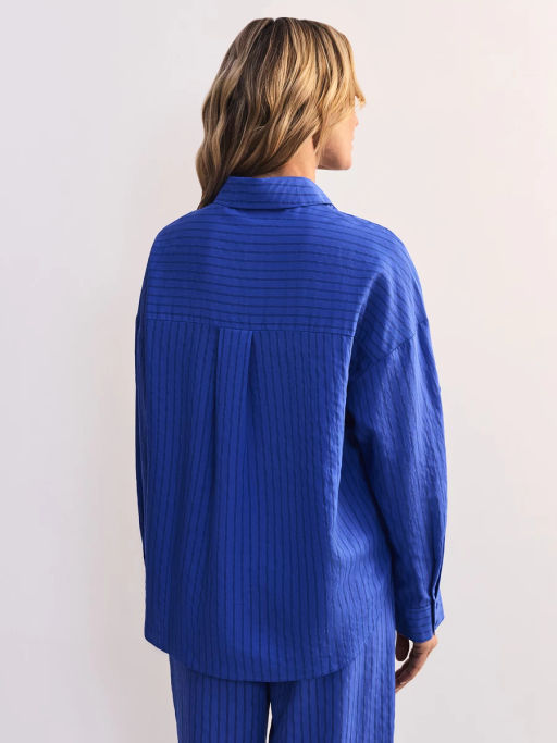 Блуза оверсайз из вискозы с длинным рукавом ZR2605012013-46 / Zarina