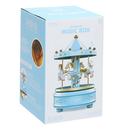 Музыкальная заводная игрушка Карусель: Лошади, МИКС - Simaland фото 9