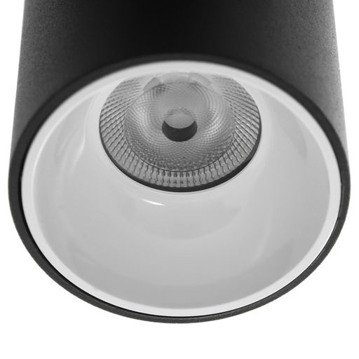 Светильник «Роллфи» LED 4000К 10 Вт DIM220 IP54 черный белый 7.5×7.5×10 см