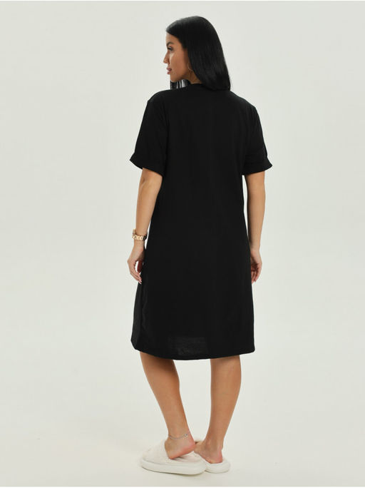 Туника Полоски черный - София фото 8