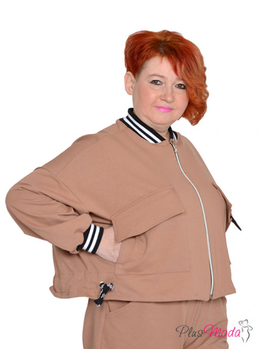 Толстовка Модель №1929 размеры 44-84 - Plusmoda фото 7