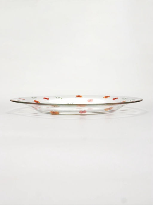 Тарелка стеклянная «Все цветы для тебя», 19.6 см