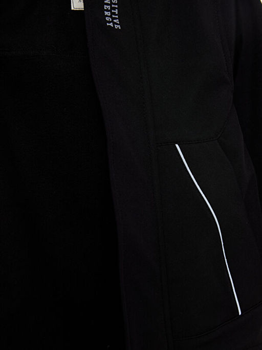 Kap??onlu Uzun Kollu Bask?l? Erkek Bebek Mont - Waikiki фото 3