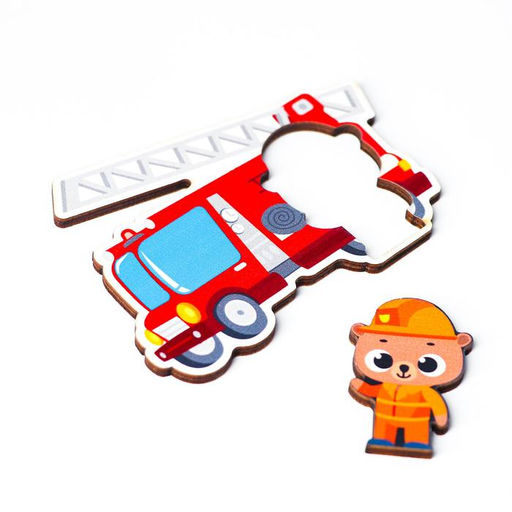 Пазлы логические Транспорт - Лесная мастерская фото 3