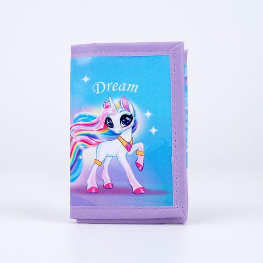 Кошелёк Волшебные единороги на липучке - NAZAMOK KIDS фото 3