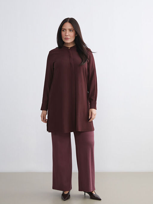 Hakim Yaka Dokulu Kad?n G?mlek Tunik