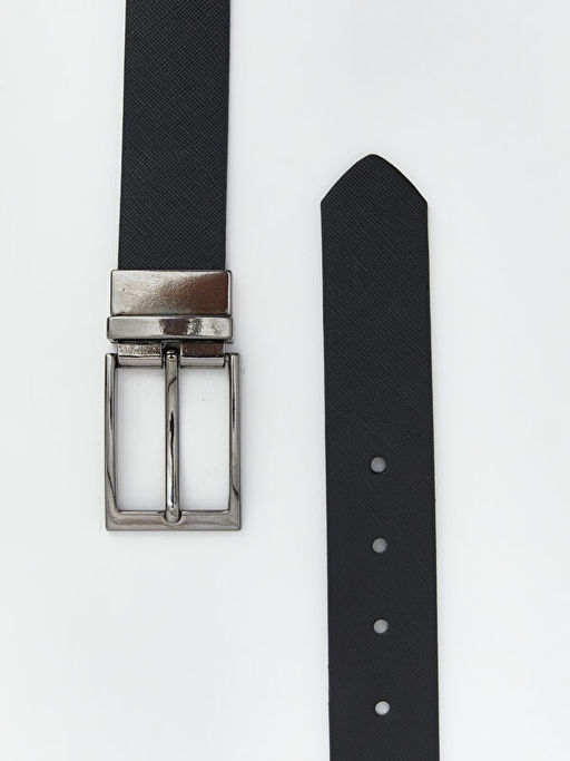 Deri G?r?n?ml? Erkek Kemer