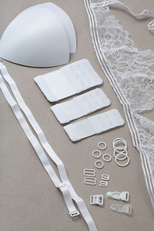 BLITZ CRH-12 набор фурнитуры пластик 12 мм 5 х 12 шт 01 белый