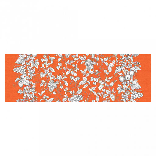 Скатерть-дорожка на стол 145х50см "Фелиция", хлопок "Комфорт" 171г/м2, упаковка классическая 28х41см, "Домашняя мода" (Россия)