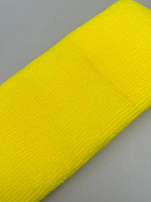 Bath Towel Мочалка-полотенце для душа с пилинг-эффектом / Nylon Long Exfoliating Towel, жесткая, желтый