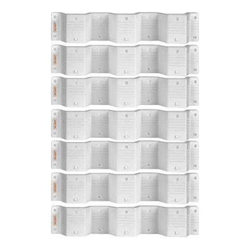 Разделители для ящиков раздвижные, набор 2 шт., 33x8.8 см, DRAWER ORGANIZER, коричневый, шт - Valiant фото 17