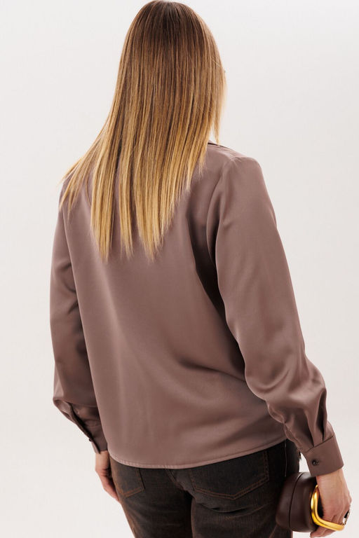 Блуза ANELLI 1663 поцелуй капучино  фото 2