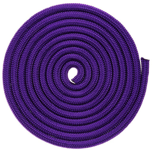 Скакалка гимнастическая утяжелённая Grace Dance, 2,5 м, 150 г, цвет фиолетовый  фото 2