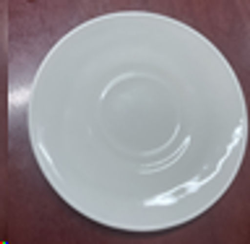 Блюдце 110 мм белое круглое кофейное / CB85-45 (WHITE ) /уп 96/ белое