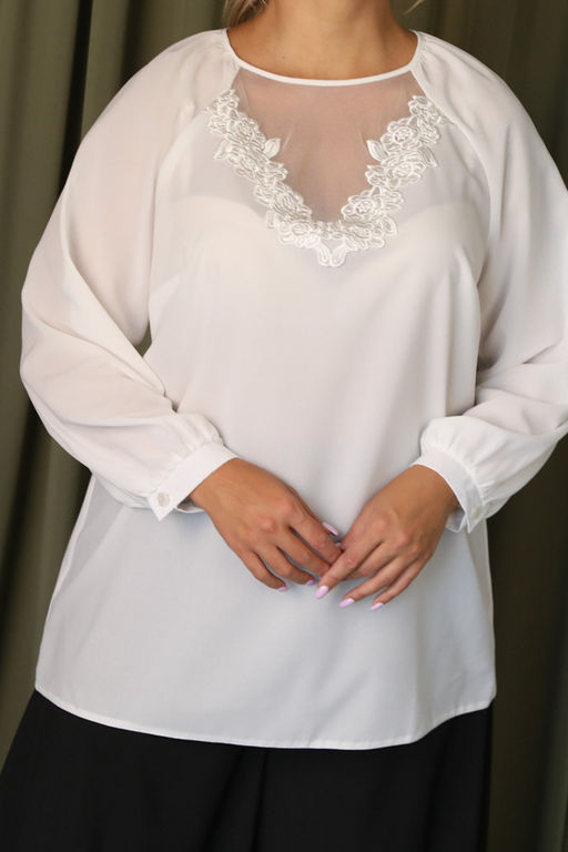 Блуза М5-3536/1 - Wisell фото 5