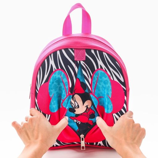 Рюкзак детский, на молнии, 23х27 см, Минни Маус - Disney фото 3