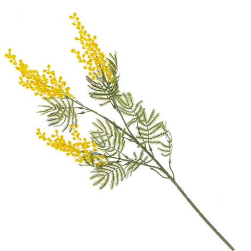 Цветок искусственный "Мимоза", L32 W9 H85 см