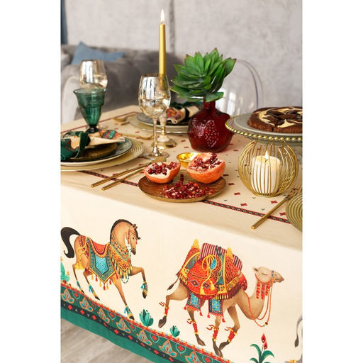 Скатерть Этель Нью-Дели 220х150 см, 100 % хл, саржа 190 гр/м2  фото 7