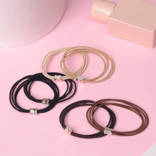 Цена за 12 шт. Резинка для волос «Салли», бантик, 5 см, МИКС