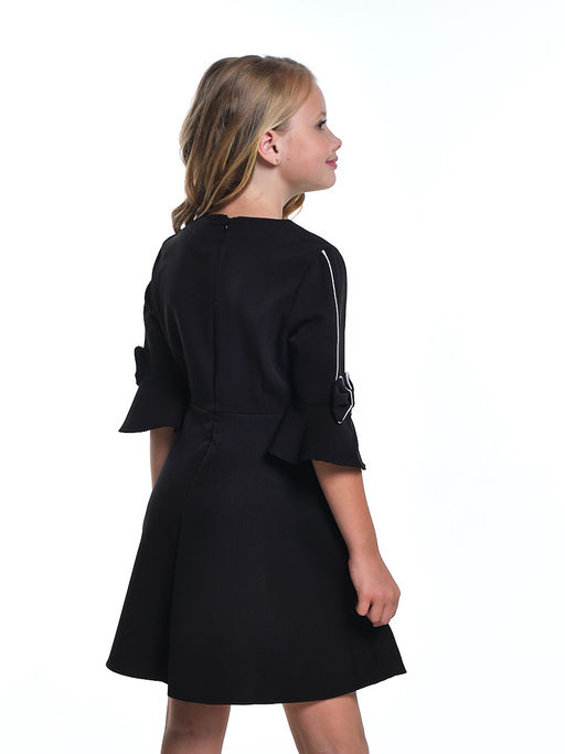 Платье черное вечернее для девочки подростка UD 7407 черный - Mini maxi фото 3