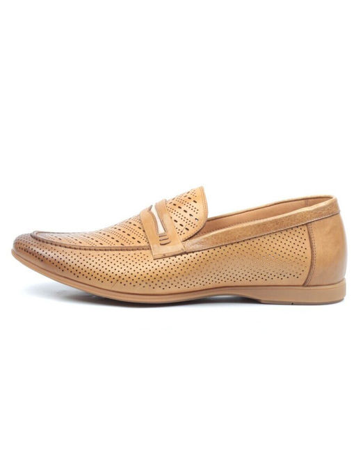 C148-3 BROWN Полуботинки мужские (натуральная кожа)