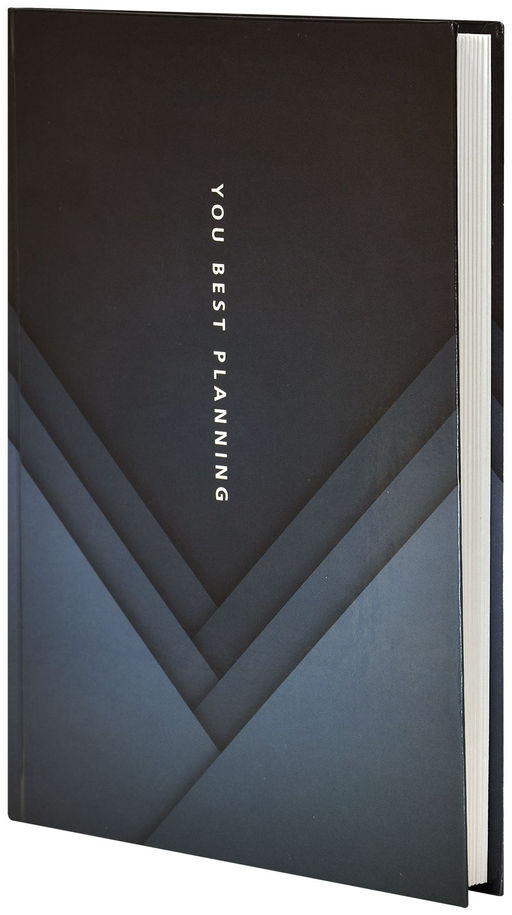 Ежедневник А5 недатированный LITE МИНИМАЛИЗМ 128 л. дизайн, твердая обложка