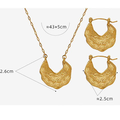 Серьги с замком булавка арт. 22 6345 (id 276933) - Rada фото 2