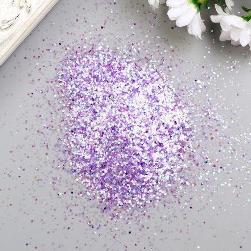 Глиттер в баночке «Ромбики неон», 6 г набор 6 шт., 17.5×8 см