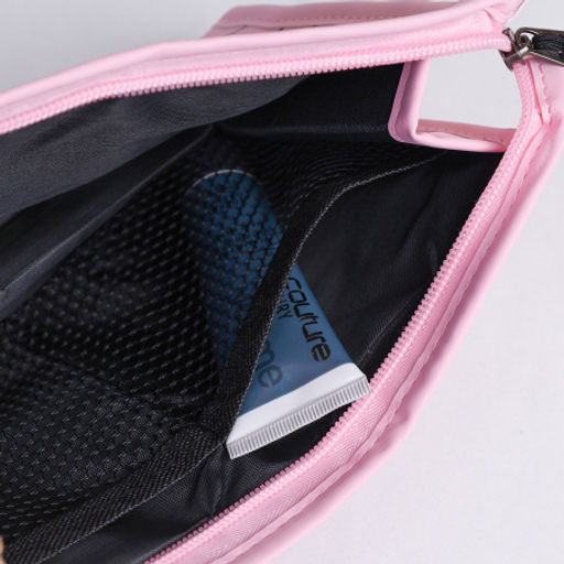 Косметичка 22х14,5х5 см / GENA-28 / розовая 690491 - ГалеонТрейд фото 3