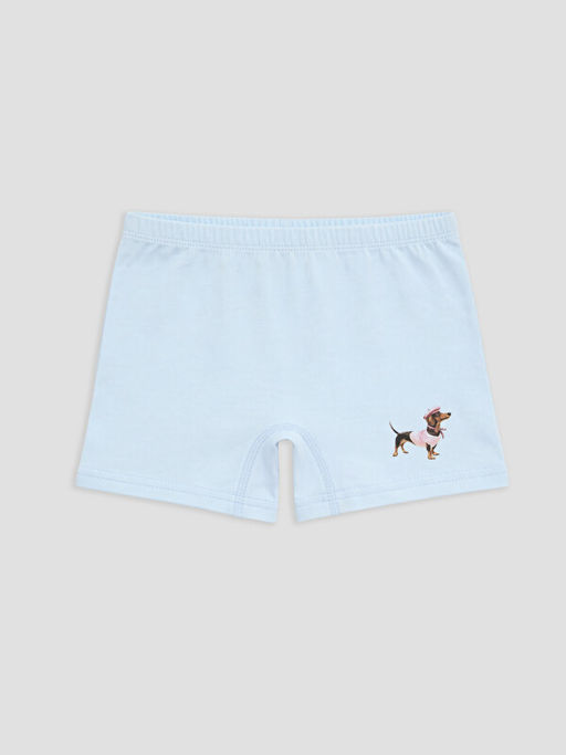 Bask?l? K?z ?ocuk Boxer 5li