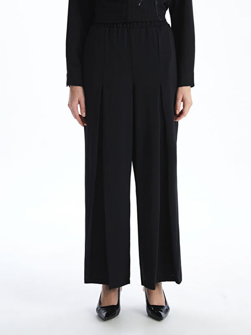 Beli Lastikli Loose Fit Kad?n Pantolon